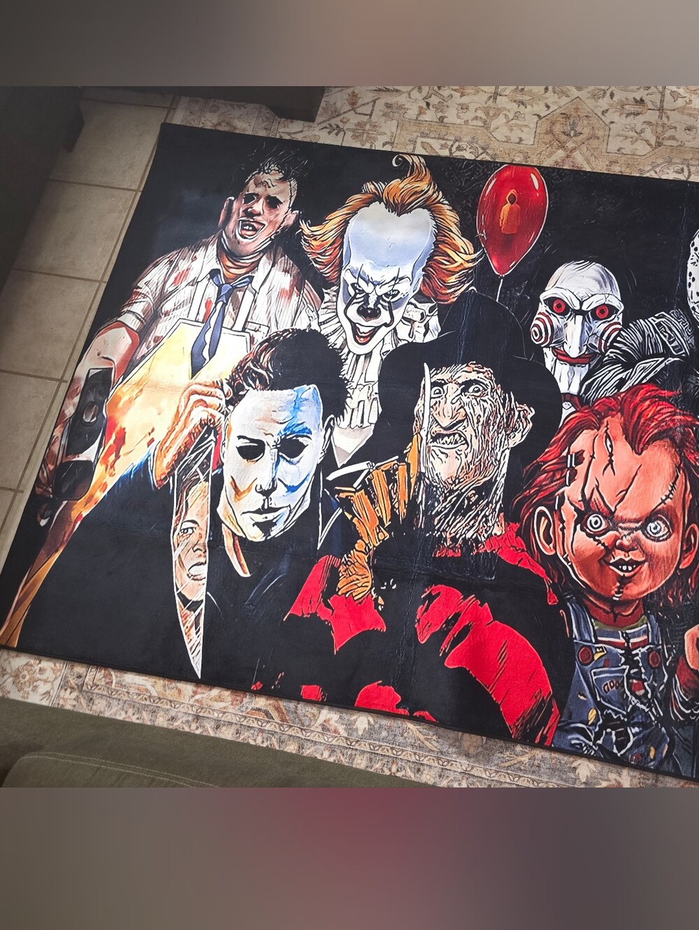 Horror Icons Floor Mat
